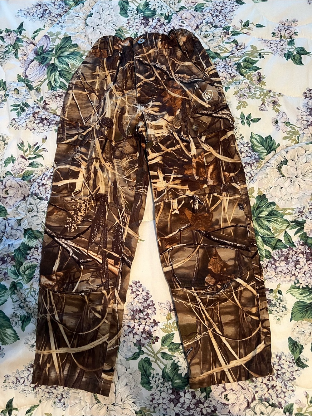 Game Winner Camouflage Cargo Hunting Pants Boys Size 10 Youth